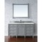 James Martin Vanities Brittany 60in Single Vanity, Urban Gray w/ 3 CM Eternal Jasmine Pearl Quartz Top 650-V60S-UGR-3EJP - alternate 3